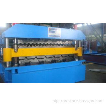 IBR And Corrugated Double Layer Roll Forming Machine 5.5 KW
